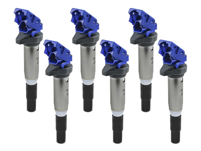 aFe — aFe 08-13 BMW 128i / 03-05 BMW 325i Scorcher High-Performance Ignition Coil - Set of 6
Ignition Coil - view 1