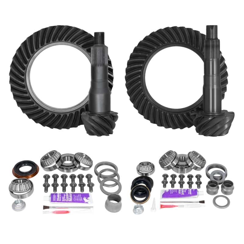 Yukon Gear & Axle — Yukon Gear Ring & Pinion Gear Kit Front & Rear for Toyota 8.75/8IFS Diff (A/T w/E-Locker) 5.29 Ratio
Gear Kit Package - view 1