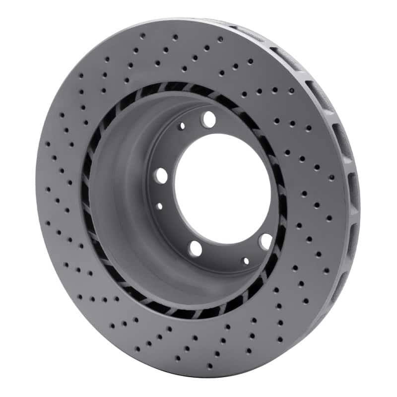 DFC — DFC 78-89 Porsche 930 Right Rear Drilled GeoSPEC Coated Rotor
DFC Brake Rotor - view 4