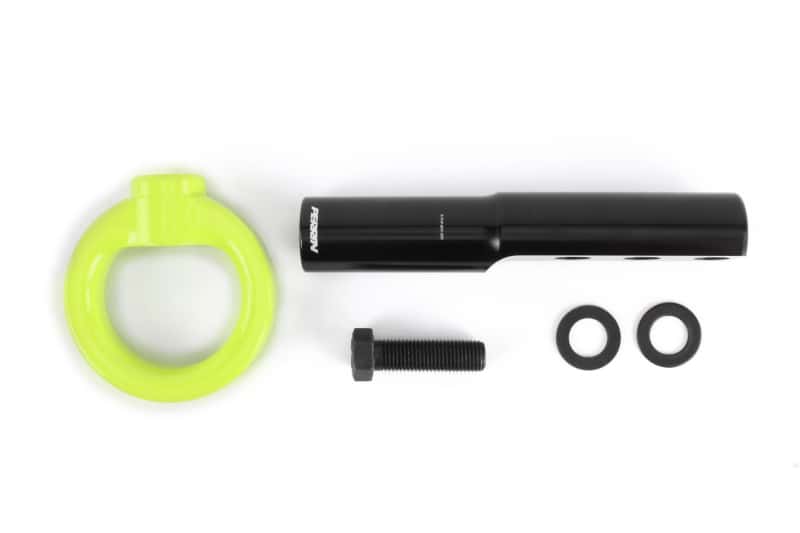 Perrin Performance — PERRIN 17-21 Honda Civic Si/Type R/Touring/Hatchback Tow Hook Kit Front - Neon Yellow
paPHP-BDY-231NY - view 4