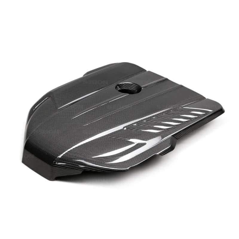 Seibon — Seibon 2020+ Toyota Supra (A90) Carbon Fiber Engine Cover - view 2