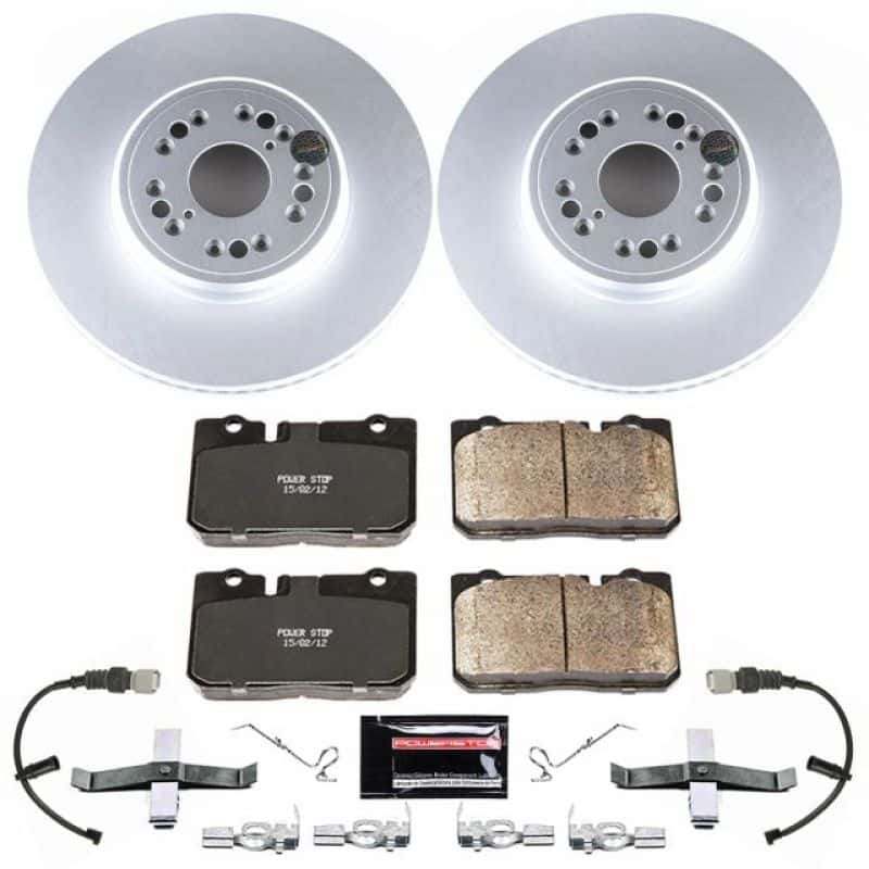 PowerStop — Power Stop 95-00 Lexus LS400 Front Z17 Evolution Geomet Coated Brake Kit - view 1
