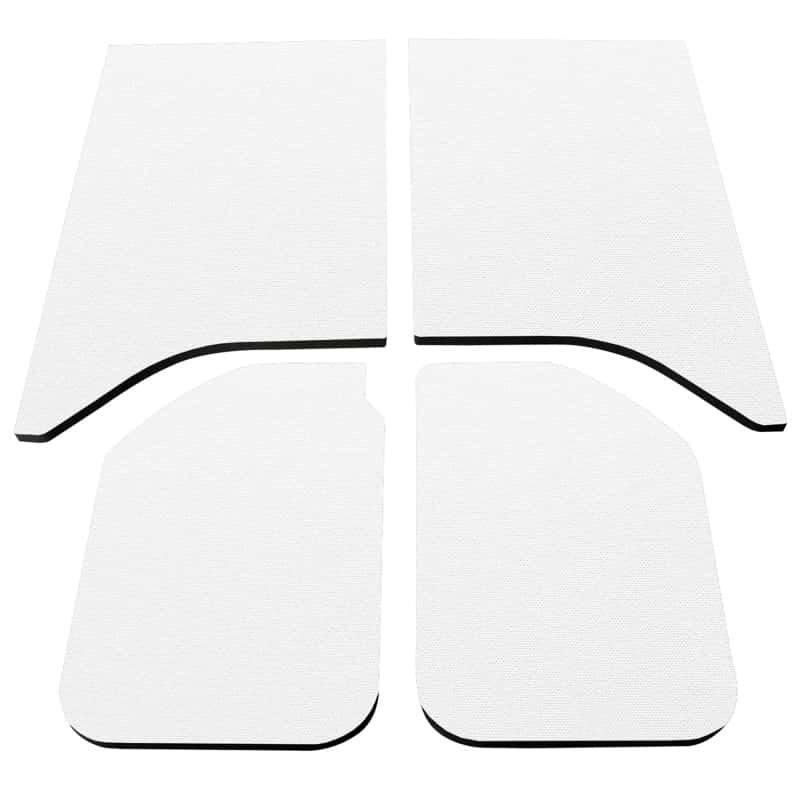 DEI — DEI 11-18 Jeep Wrangler JK 2-Door Boom Mat Headliner - 4 Piece - White
Sound Dampening Kit - view 1