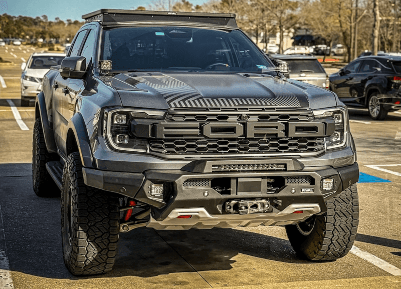 Rival 4x4 — Rival 2024-2026 Ford Ranger Raptor  Front Aluminum Bumper
Front Bumper - view 10