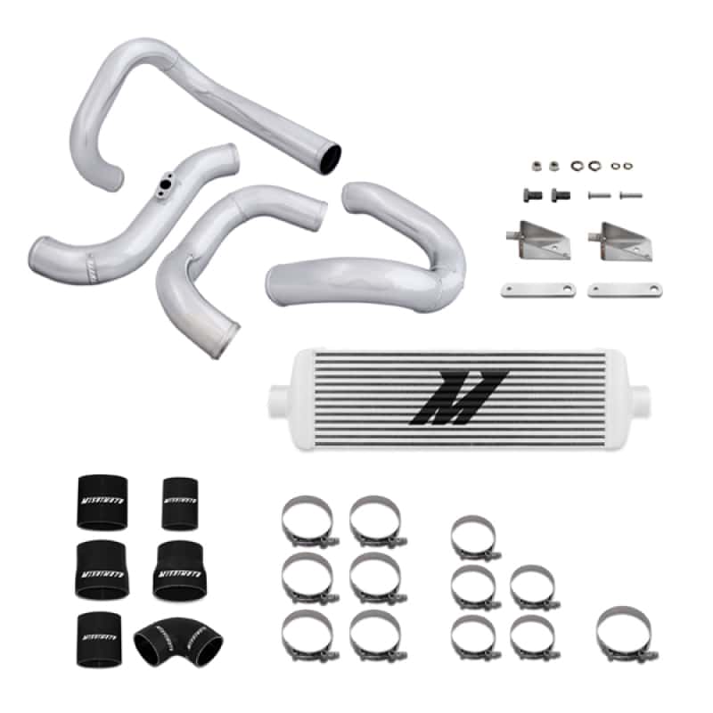 Mishimoto — Mishimoto 10-12 Hyundai Genesis 2.0T Silver Race Intercooler & Piping Kit - view 1