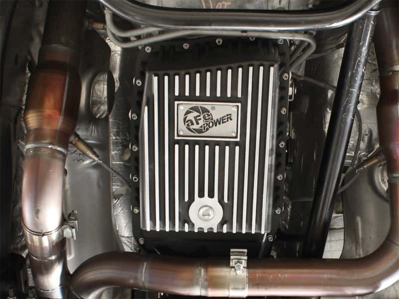 aFe — aFe Power Transmission Pan Black Machined 09-14 Ford 6R80 F-150 Trucks
Transmission Pan
6R80 - view 5