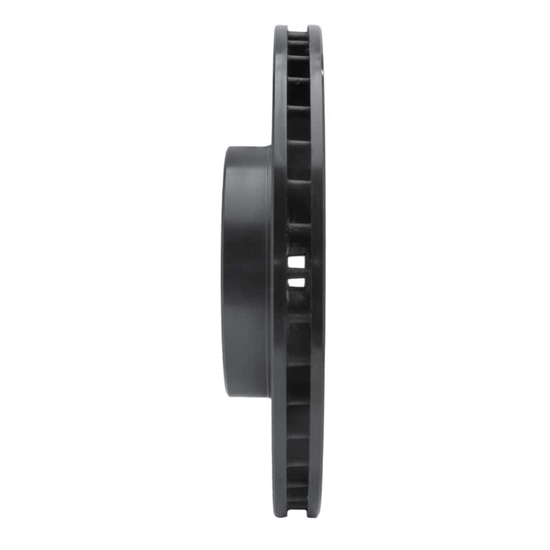 R1 Concepts — R1 00-06 BMW X5 Front Left Drilled & Slotted Black Brake Rotor
R1 Brake Rotor Drill - view 3