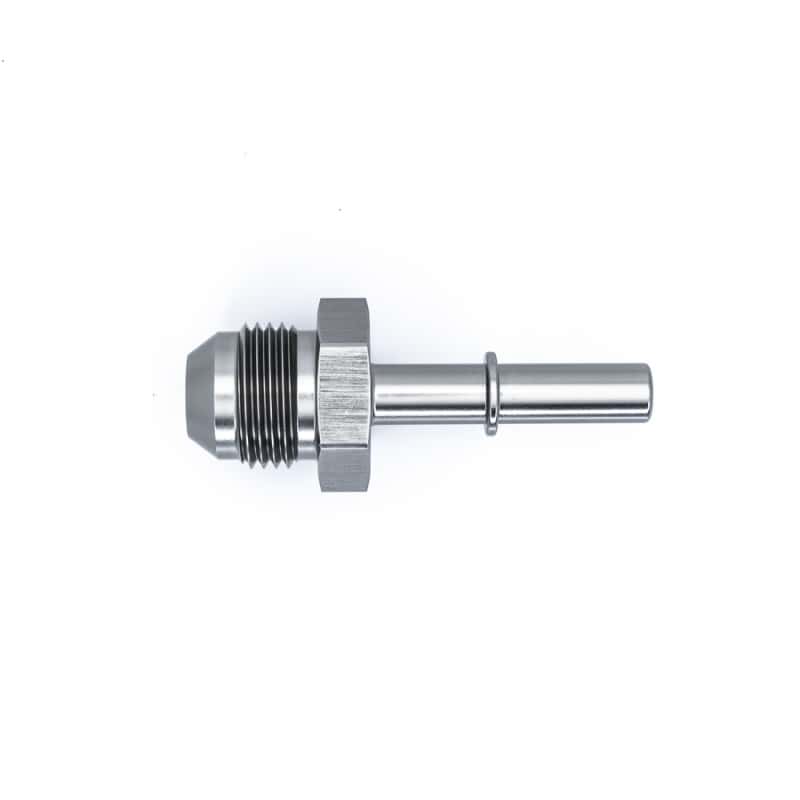 DeatschWerks — DeatschWerks 8AN Male Flare to 5/16in Male EFI Quick Connect Adapter - view 2