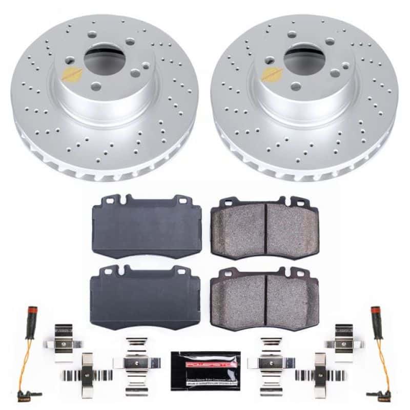 PowerStop — Power Stop 03-06 Mercedes-Benz SL500 Front Z23 Evolution Sport Coated Brake Kit - view 1