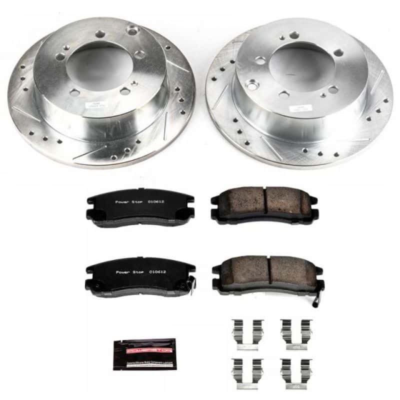 PowerStop — Power Stop 95-05 Chrysler Sebring Rear Z23 Evolution Sport Brake Kit - view 1