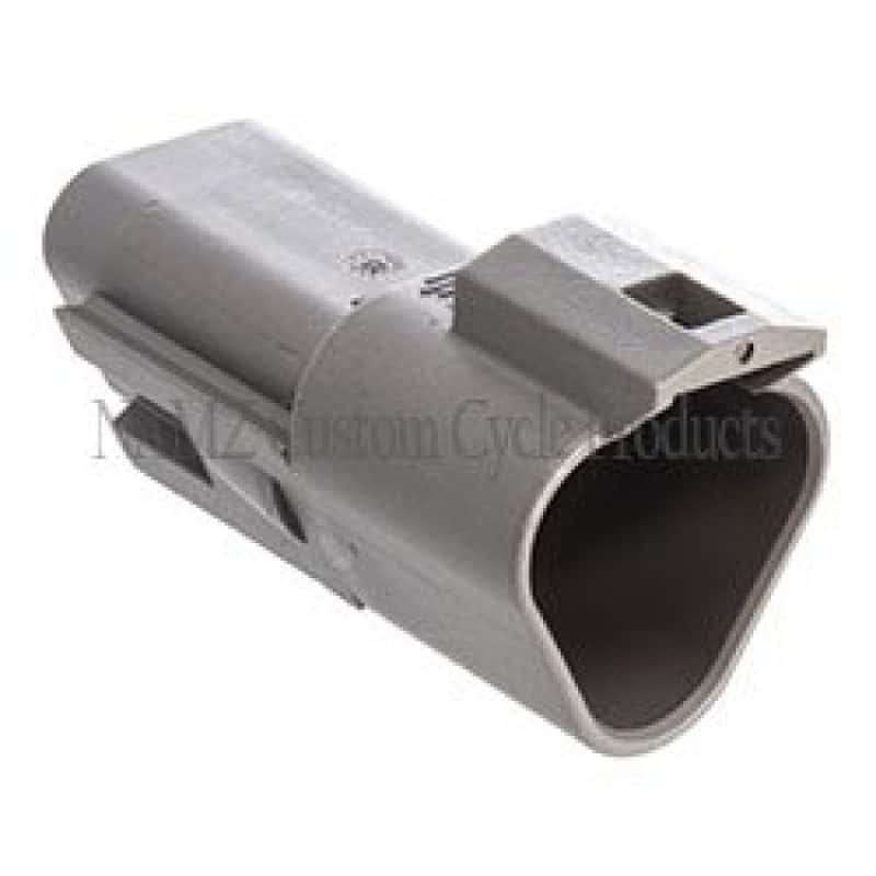 NAMZ — NAMZ Deutsch DT Series 3-Wire Receptacle & Wedgelock - Gray (HD 72123-94GY) - view 2