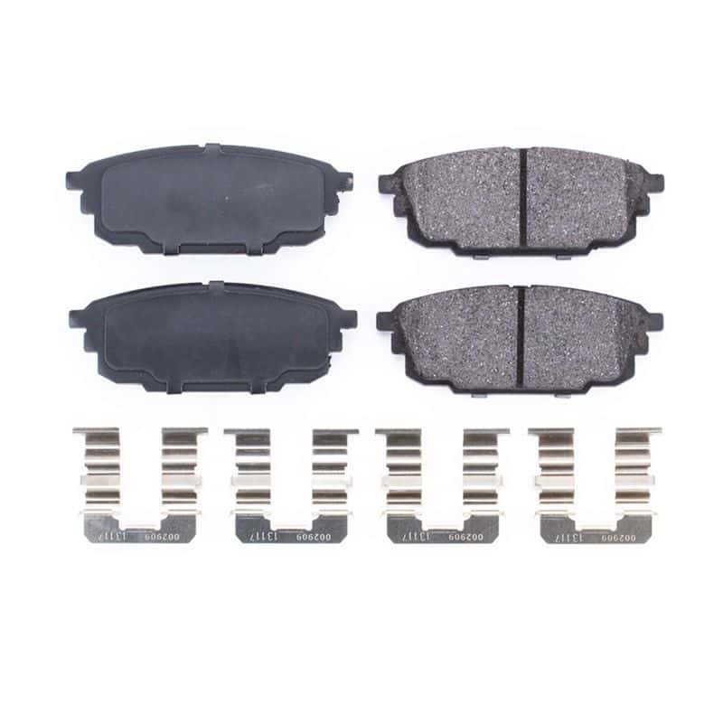 PowerStop — Power Stop 01-03 Mazda Protege Rear Z17 Evolution Ceramic Brake Pads w/Hardware
Z17 Brake Pads - view 1