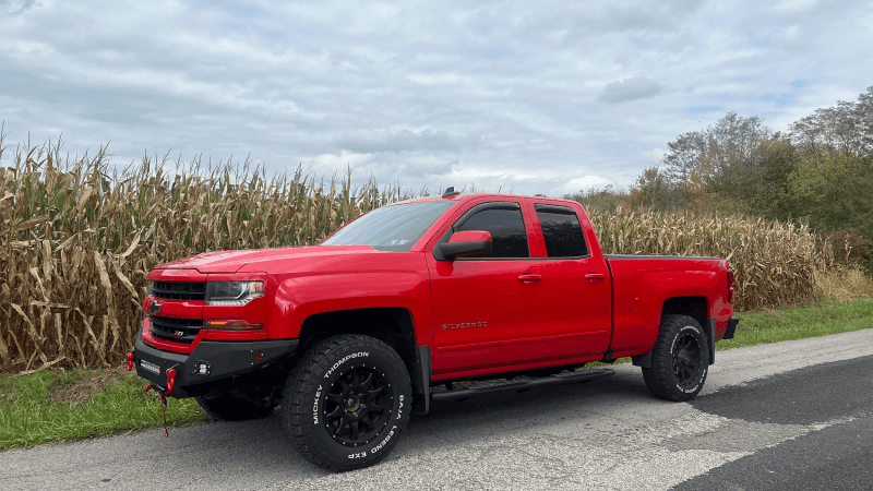 Fishbone Offroad — Fishbone Offroad 07-18 Chevrolet Silverado 1500/2500/3500 Double Cab Oval Side Steps -Black Textured - view 10