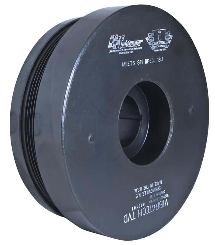 Fluidampr — Fluidampr 6.6L GM Duramax 2001-2005 Steel Externally Balanced Damper
Harmonic Balancer - view 6