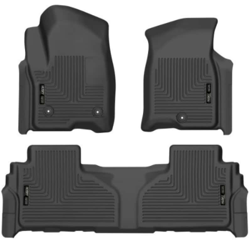 Husky Liners — Husky Liners 21-23 Suburban/Tahoe/Yukon/Yukon XL Weatherbeater Front & 2nd Seat Floor Liners - Black
Weatherbeater Series
Floor Liners - view 3