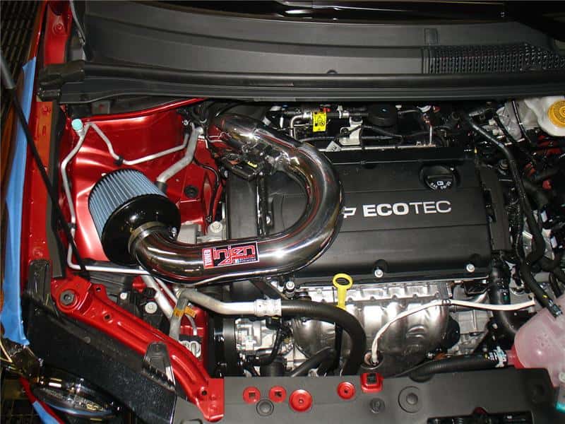Injen — Injen 12-18 Chevrolet Sonic 1.8L 4cyl Polished Short Ram Cold Air Intake w/ MR Technology
Short Ram Intake
Air Intake Kit - view 3