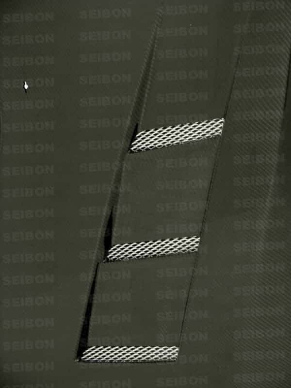 Seibon — Seibon 08-12 Mitsubishi Evo X TS-style Carbon Fiber Hood - view 8