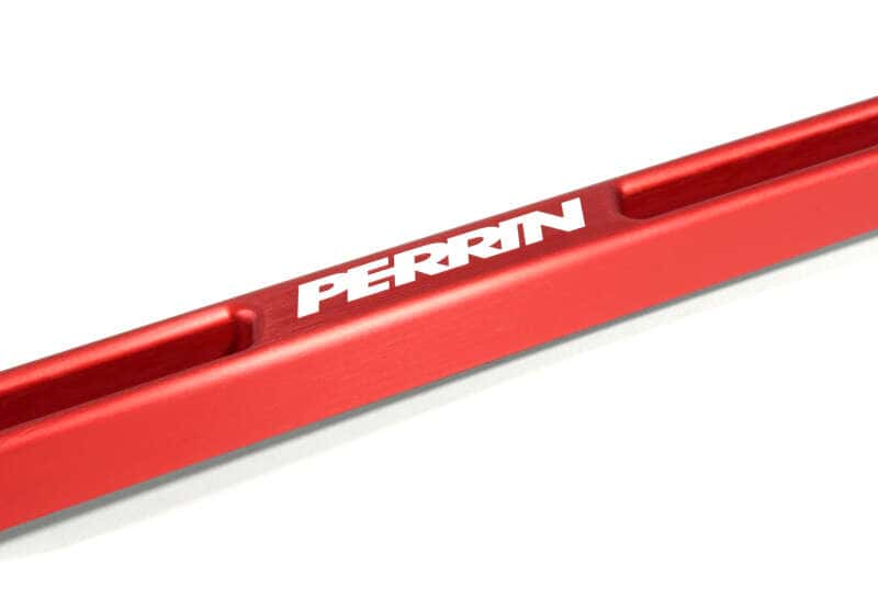 Perrin Performance — PERRIN 02-25 Subaru Impreza/WRX/STI & 13-26 Crosstrek/BRZ/FR-S/GR86/GR86 Battery Tie Down - Red - view 4