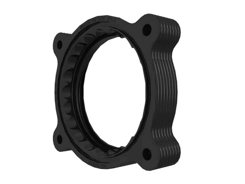 aFe — aFe Nissan Frontier 20-22 V6-3.8L Silver Bullet Throttle Body Spacer
Throttle Body Spacer - view 5