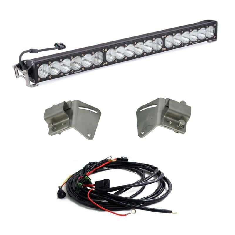 Baja Designs — Baja Designs 2017 Chevreolet Silverado 2500/3500 HD 30in OnX6+ Grille Light Bar Kit - 5000K Daylight - view 1