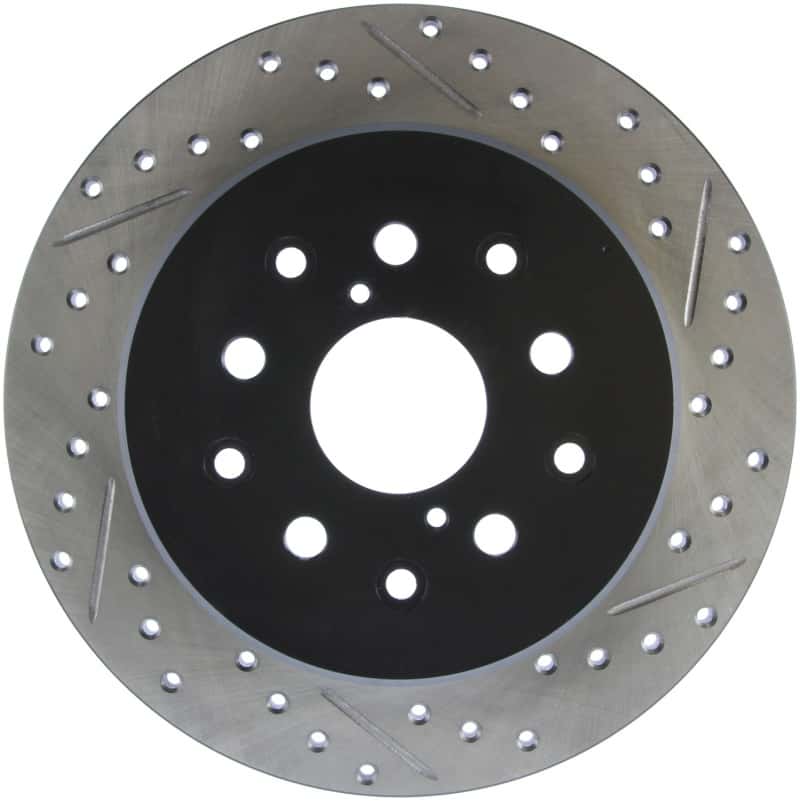 Stoptech — StopTech 00-05 Lexus IS300 / 02-09 Lexus SC430 / 98-05 GS300/GS350/GS400/GS430/GS450H SportStop Slo
Disc Brake Rotor
Slot/Drill Rotor - view 1