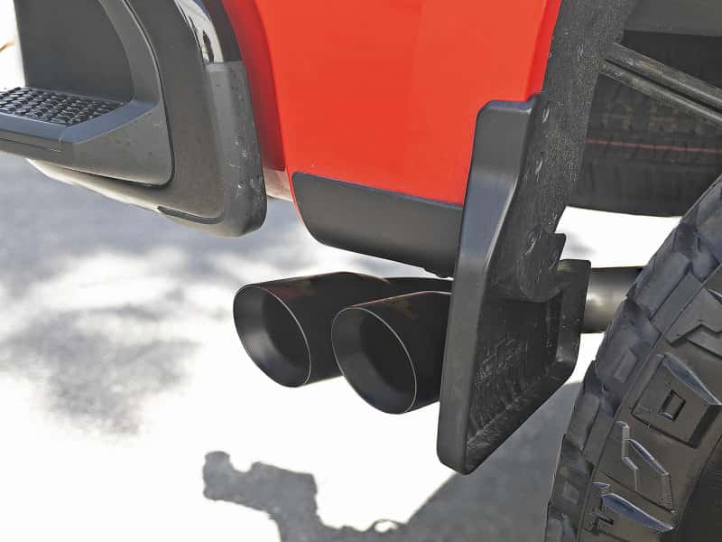aFe — aFe Vulcan Series 3in 304SS Exhaust Cat-Back w/Blk Tip 2019 GM Silverado/Sierra 1500 V6-4.3L/V8-5.3L
Cat-Back Exhaust - view 4