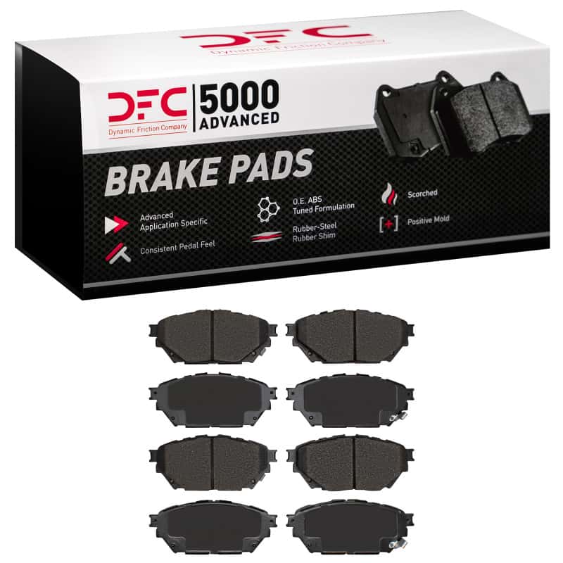 DFC — DFC 12-20 Freightliner FL360 (Mexico) Front/Rear 5000 Advanced Semi Metallic Brake Pads
DFC Brake Pad Set - view 1