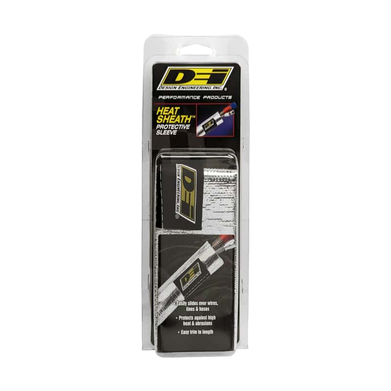 DEI — DEI Heat Sheath 1-1/4in I.D. x 3ft - Aluminized Sleeving - Sewn Edge
Heat Shield Sleeve - view 6