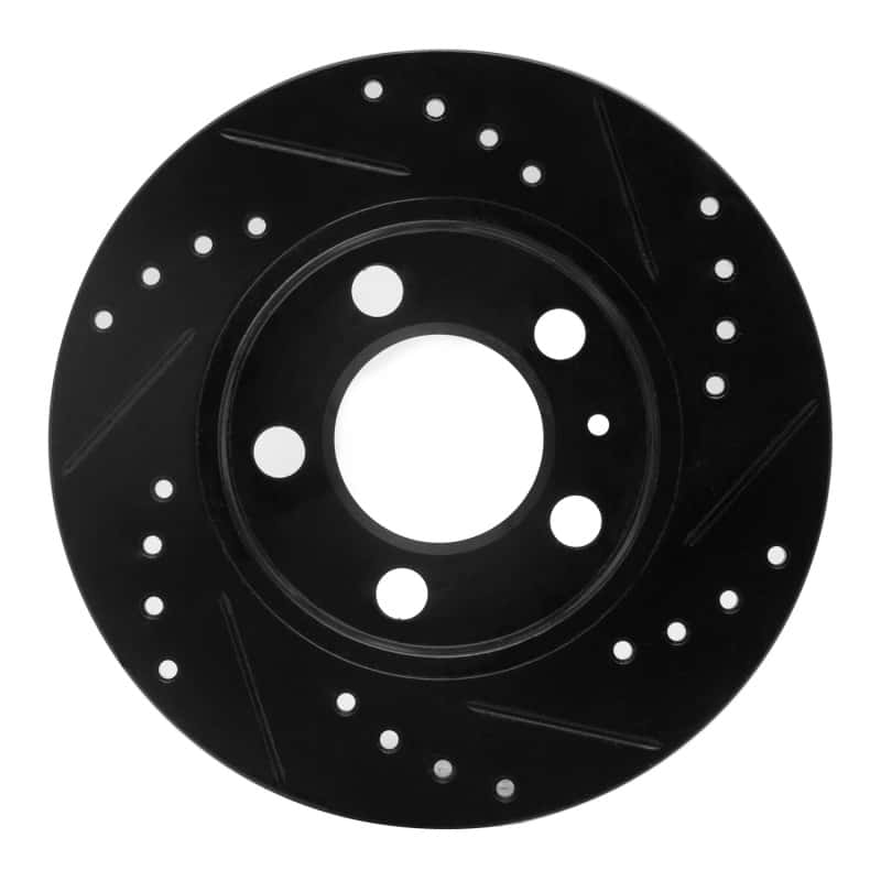 R1 Concepts — R1 01-06 Audi TT Quattro Rear Left Drilled & Slotted Black Brake Rotor
R1 Brake Rotor Drill - view 5
