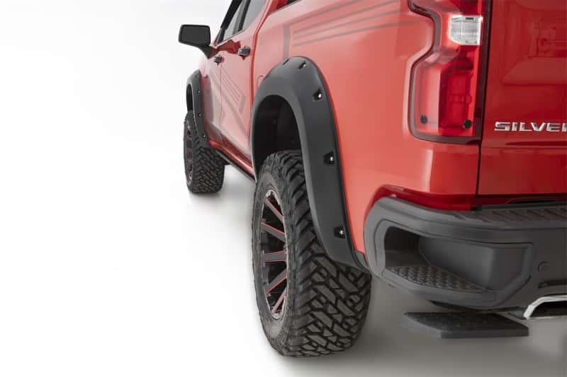 Bushwacker — Bushwacker 19-21 Chevrolet Silverado 1500 Pocket Style Flares 4pc - Black
FF Pocket Style 4Pc
Fender Flare - view 3