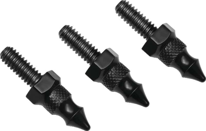 Kuryakyn — Kuryakyn Windshield Mount Spikes 1/4-20X5/8in 96-13 FLH Touring Black - view 2