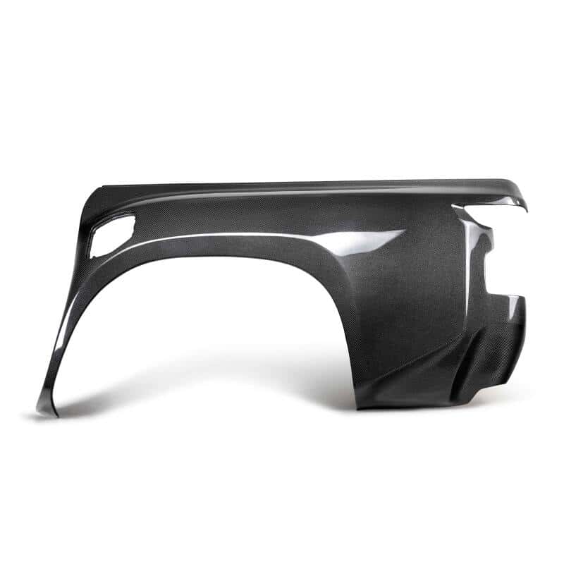 Seibon — Seibon 2022 Nissan Frontier MB-Style Carbon Bedsides Fibers Pair (2in rise 4in Wider) - view 1