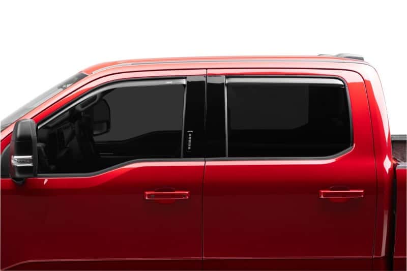 AVS — AVS 17-18 Ford F-250 Super Duty Supercrew Ventvisor Front & Rear Window Deflectors 4pc - Smoke
IN-CHANNEL VENTVISOR
Side Window Vent - view 3