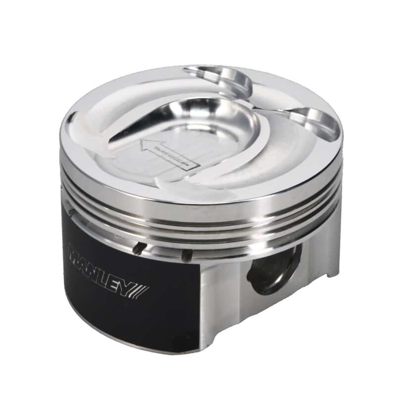Manley Performance — Manley Ford 2.0L EcoBoost 88mm +.5mm Size Bore 9.3:1 Dish Extreme Duty Piston Set
Piston Set - view 3