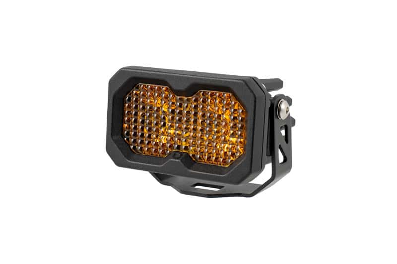 Diode Dynamics — Diode Dynamics C2 2.0 Max Yellow Flood Standard ABL (Single) - view 1