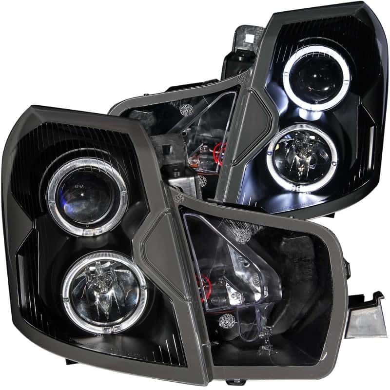 ANZO — ANZO 2003-2007 Cadillac CTS Projector Headlights w/ Halo Black
Head Light Set
HdLtSet - view 1