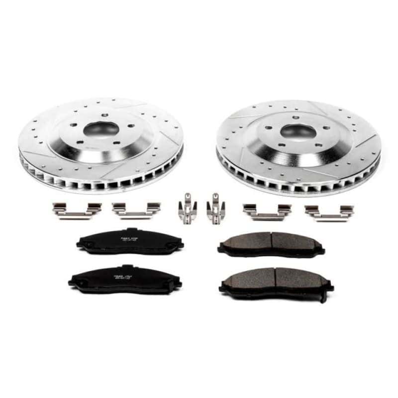 PowerStop — Power Stop 2004 Cadillac XLR Front Z23 Evolution Sport Brake Kit - view 1