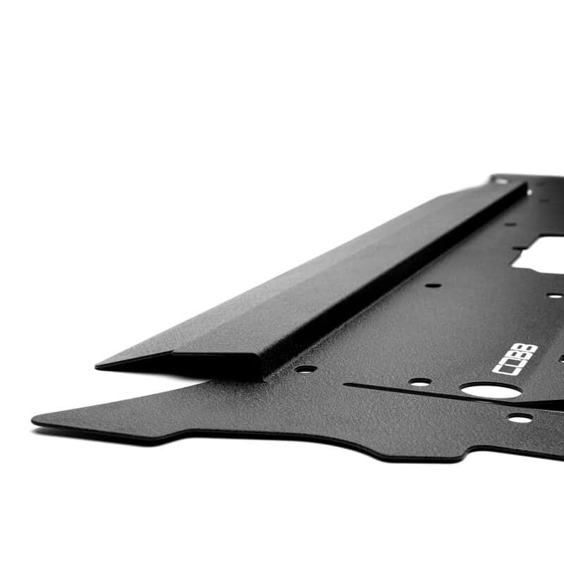COBB — Cobb 21-23 Ford F-150 EcoBoost Radiator Shroud - Wrinkle Black - view 2
