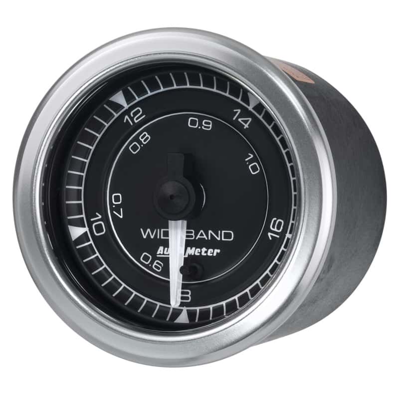 AutoMeter — Autometer Chrono 2-1/16in 8:1-18:1 Air/Fuel Ratio Analog Wideband Gauge
GA 2" AFR WDBND S CH - view 4