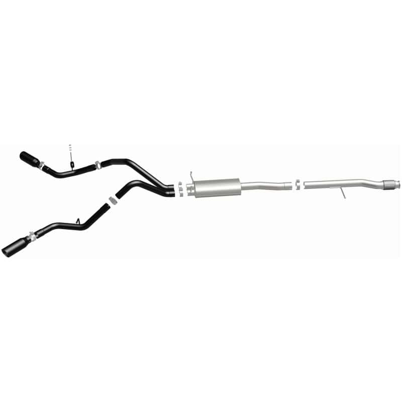 Magnaflow — MagnaFlow SYS Cat-Back 3.5in Black Dual Split Rear Tips 14-15 Chevy Silverado/GMC Sierra 4.3L-5.3L
Cat-Back - view 6
