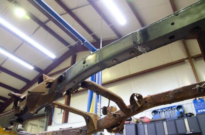 RustBuster — Rustbuster Over Axle Frame Section Left Side - view 3
