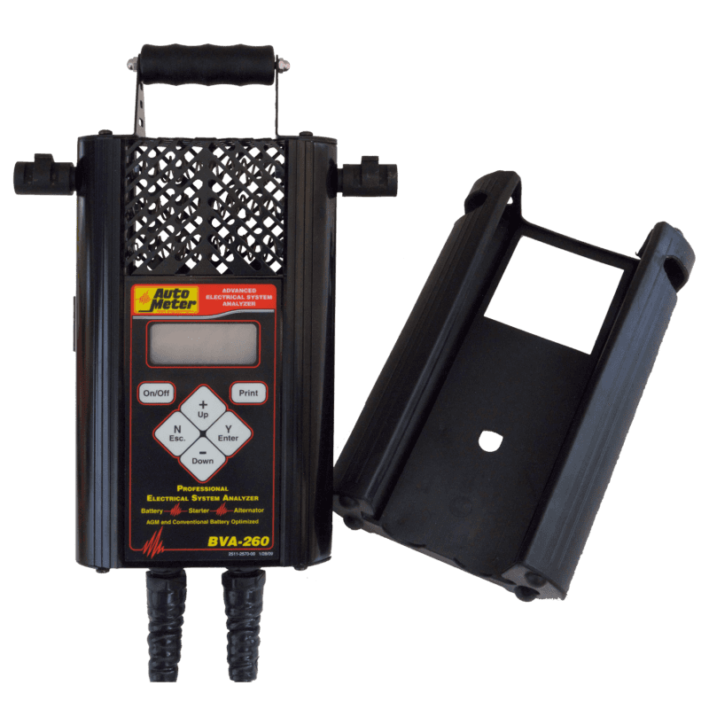 AutoMeter — Autometer Handheld Electrical System Analyzer w/120 Amp Load for 6V/12V Applications
HD TESTER 120A LOAD - view 11
