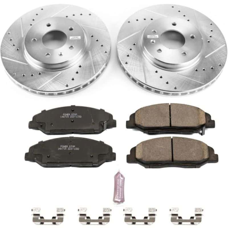 PowerStop — Power Stop 09-11 Cadillac STS Front Z23 Evolution Sport Brake Kit - view 1