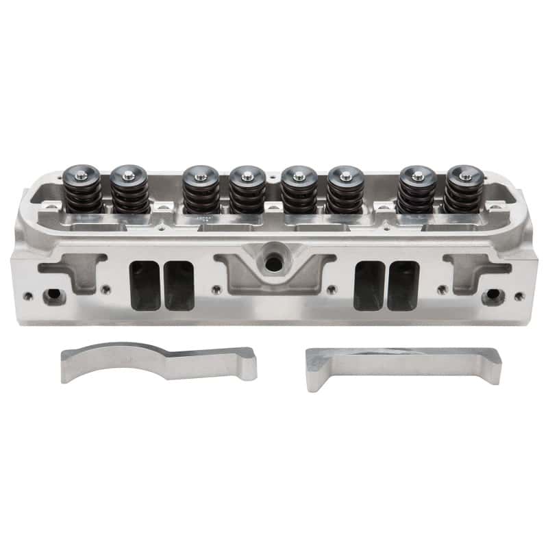 Edelbrock — Edelbrock Cylinder Head SB Chrysler Victor In-Line 16 Complete w/ Solid Roller Springs
CYL HEADS-RACE - view 1