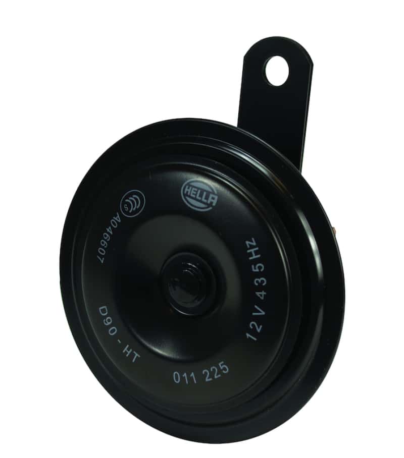 Hella — Hella Horn Bl Blk Disc Ht 92Mm 12V Univ - view 1