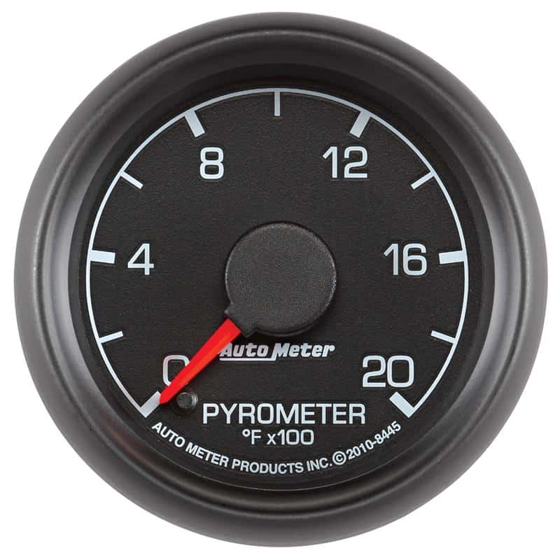 AutoMeter — Autometer Factory Match Ford 52.4mm Full Sweep Electronic 0-2000 Deg F EGT/Pyrometer Gauge
GA 2" EGT 2000F FFM - view 2