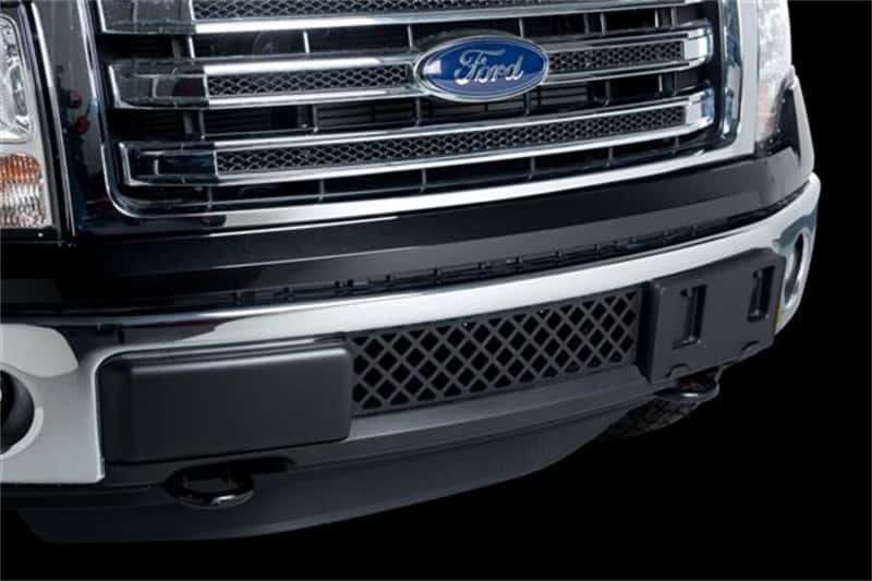 Putco — Putco 11-14 Ford F-150 - EcoBoost Grille - Stainless Steel - Black Diamond Bumper Grille Inserts
BmprValanceGrilleIns - view 3