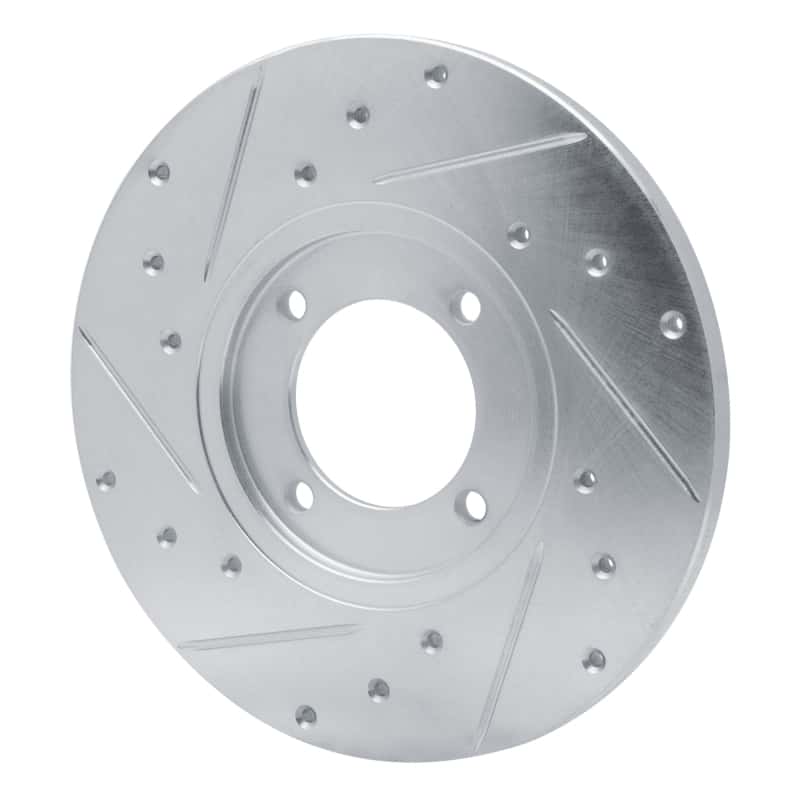 R1 Concepts — R1 76-81 Toyota Celica Front Right Drilled & Slotted Silver Brake Rotor
R1 Brake Rotor Drill - view 4