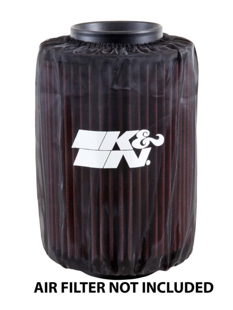 K&N Engineering — K&N Air Filter Wrap Drycharger - Round Straight - Black for Polaris Ranger - view 5