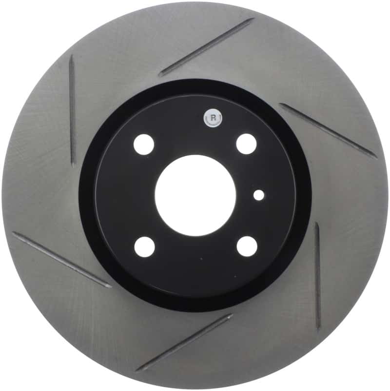 Stoptech — StopTech 16-18 Mazda Miata MX-5 Sport Slotted Front Right Rotor
Sport Slotted Rotor
Disc Brake Rotor - view 1